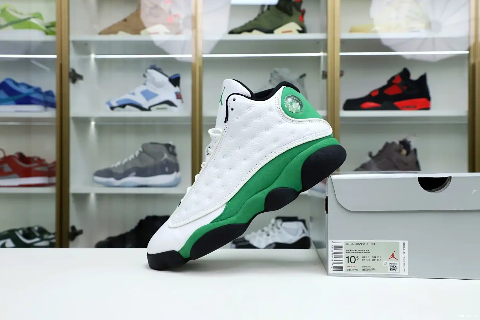 13 “LUCKY Kimikick AIR JORDAN GREEN” DB6537-113 0803